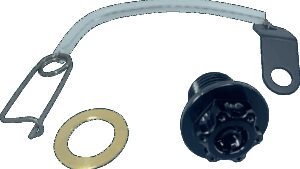 PSR Magnetic Drain Plug - M14 x 1.50 - Black