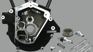 S&S CYCLE Engine Case - Super Stock® - 3.500" - Evolution Big Twin