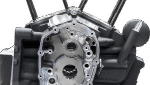 S&S CYCLE Crankcase - MK-Series "B" - Black - M8 Softail