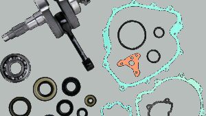 WISECO Crankshaft Kit - Yamaha YFM660F Grizzly/YXR660 Rhino