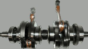 WSM Crankshaft Assembly - Sea Doo - 800 RFI