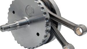 S&S CYCLE Flywheel Assembly - 4-3/8" - w/o Sprocket Bearing Race - Twin Cam "A" '99-'06