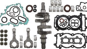 HOT RODS Bottom End Kit - OE Crankshaft Replacement - Polaris