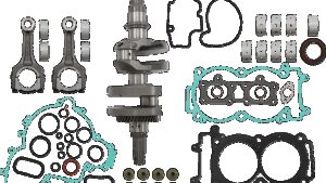 HOT RODS Bottom End Kit - OE Crankshaft Replacement - Polaris
