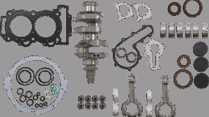 HOT RODS Bottom End Kit - OE Crankshaft Replacement - Polaris