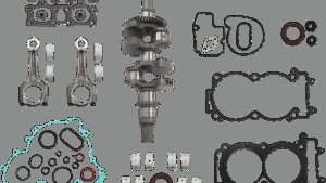 HOT RODS Bottom End Kit - OE Crankshaft Replacement - Polaris