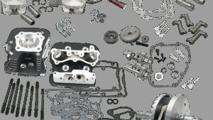 S&S CYCLE 124" Hot Set Up® - Big Bore/Stroker - Wrinkle Black - 96B/103B/110B Twin Cam