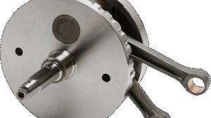 S&S CYCLE Flywheel Assembly - 4-1/2" Stroke - Tapered Wrist Pin - 114"/117" M8