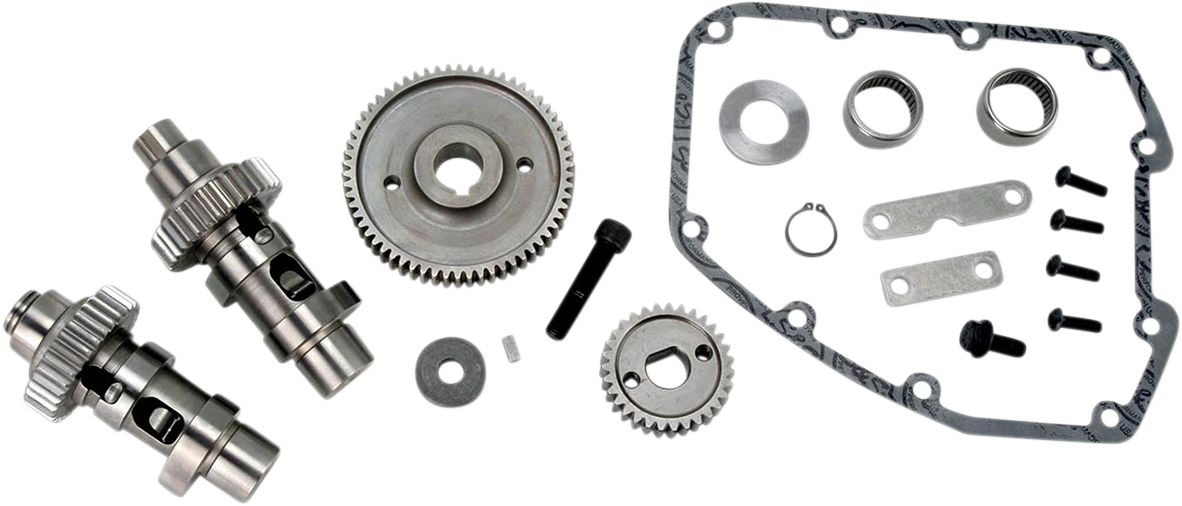 S&S CYCLE Camshaft Kit - Easy Start - 583 Gear Drive - Twin Cam '07-'17 | Dyna '06