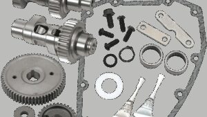 S&S CYCLE Camshaft - Easy Start - 557 Gear Drive - Twin Cam '07-'17 | Dyna '06