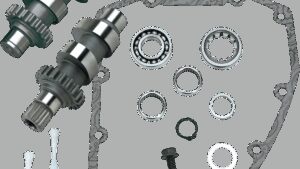 S&S CYCLE Camshaft Kit - MR130 Chain Drive - Twin Cam '99-'06 (except '06 Dyna)