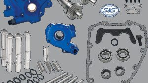 S&S CYCLE Cam Chest with Plate Kit - 551GE - Easy Start Cams - Twin Cam