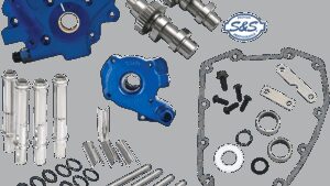 S&S CYCLE Cam Chest with Plate Kit - 510G - Standard Cams - Twin Cam