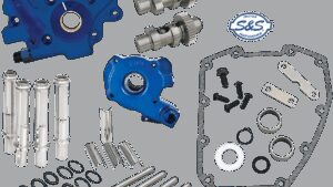 S&S CYCLE Cam Chest with Plate Kit - 551GE - Easy Start Cams - Twin Cam