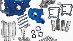 S&S CYCLE Cam Chest with Plate Kit - 585CE - Easy Start Cams - Twin Cam