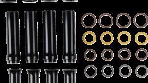 ARLEN NESS Pushrod Tube Cover Kit - 10 Gauge® - Black - M8