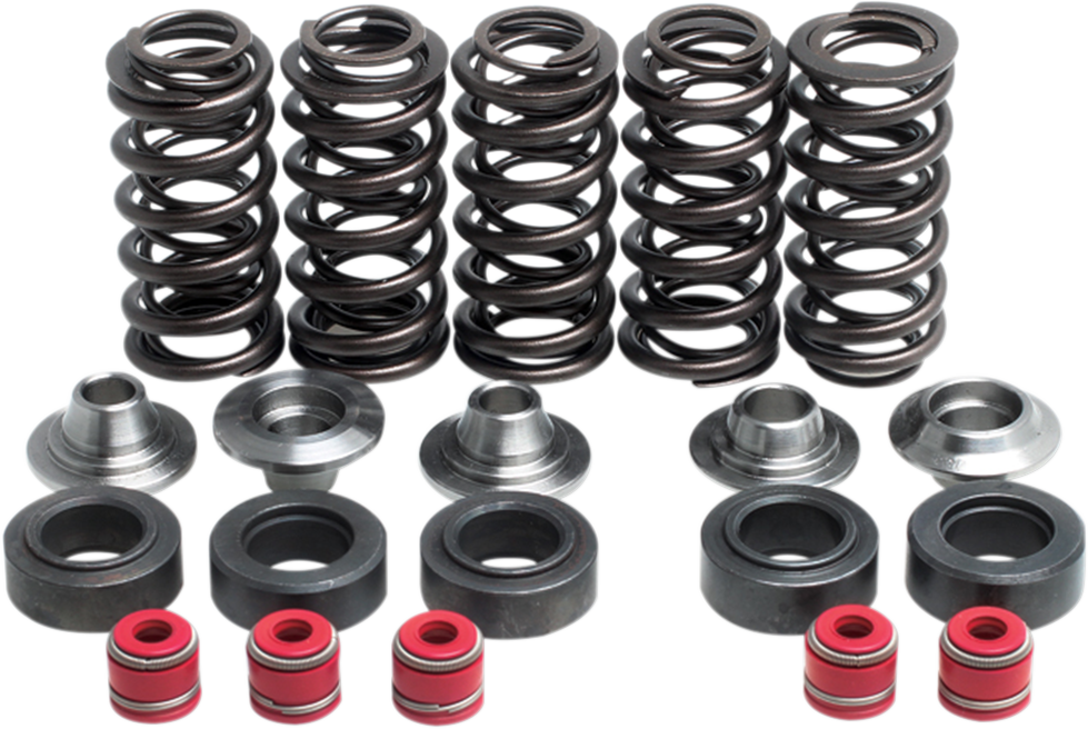KIBBLEWHITE Valve Spring Kit - 0.375" Lift - Lightweight Racing - Yamaha