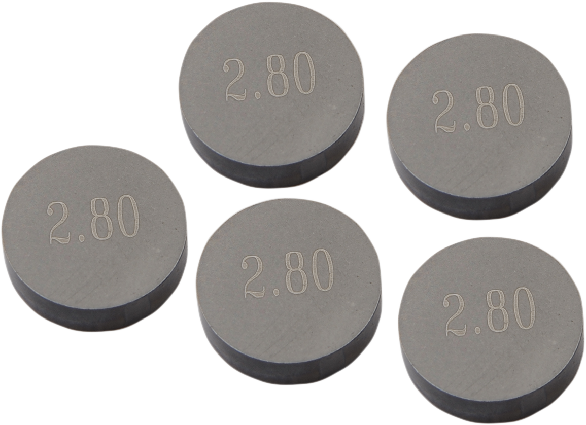 PROX Valve Shim - 10.00 mm x 2.80 mm - 5 pack