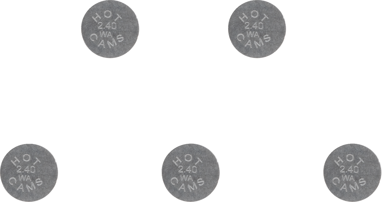 HOT CAMS Valve Shim - 7.48 x 2.40 - 5 pack