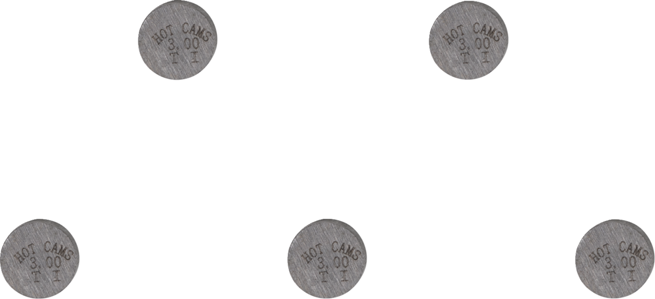 HOT CAMS Valve Shim - 7.48 x 3.00 - 5 pack