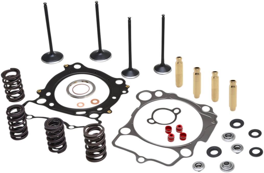 KIBBLEWHITE Cylinder Head Kit - C630 Valve Guides - Black Diamond™ Valves - Honda
