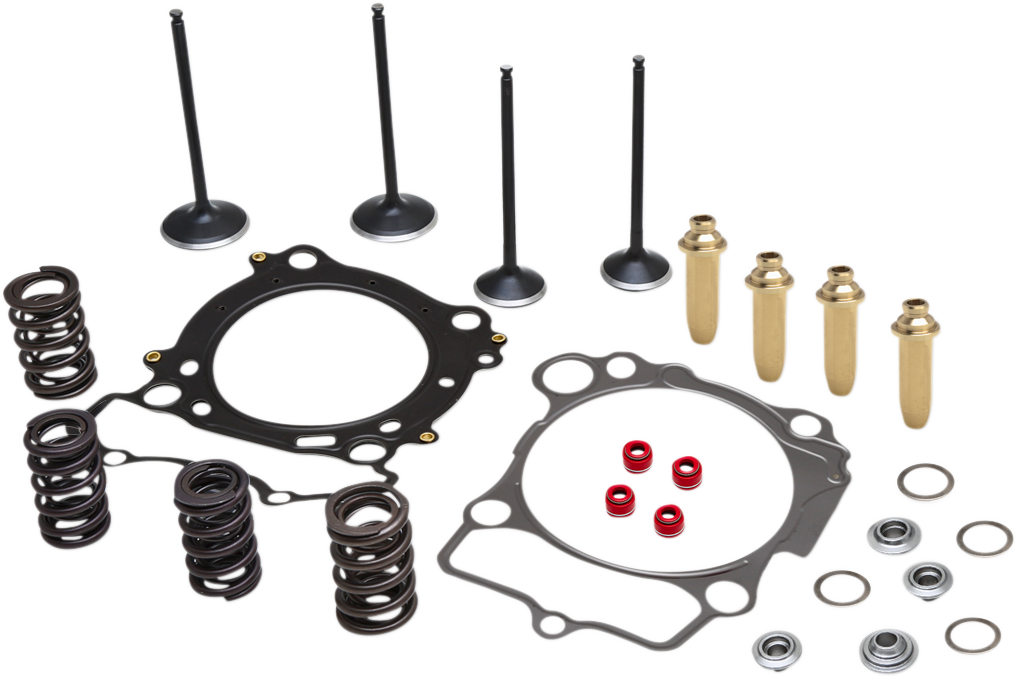 KIBBLEWHITE Cylinder Head Kit - C630 Valve Guides - Black Diamond™ Valves - Honda