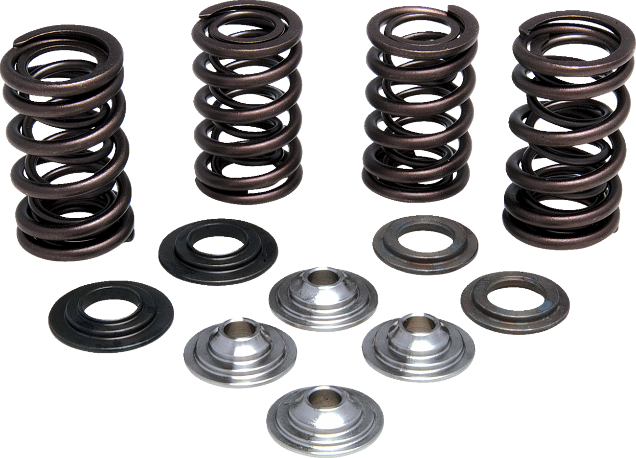 KIBBLEWHITE Valve Spring Kit - 0.435" Intake Lift/0.400" Exhaust Lift - Honda