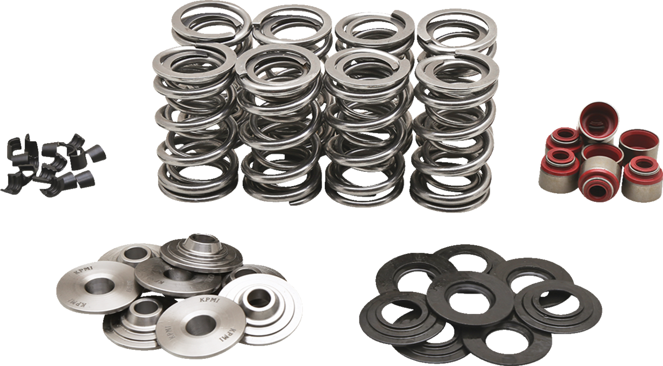 KIBBLEWHITE Valve Spring Kit - Lightweight Racing - 0.630" Lift - Titanium Retainers - M8