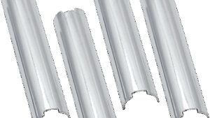 S&S CYCLE Pushrod Cover Keeper Set - Chrome - 3.330" - Big Twin