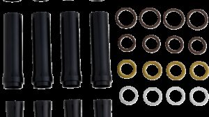 ARLEN NESS Pushrod Tube Cover Kit - 10 Gauge® - Black - M8