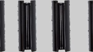 S&S CYCLE Pushrod Cover Keeper Set - Gloss Black - 2.500" - Twin Cam