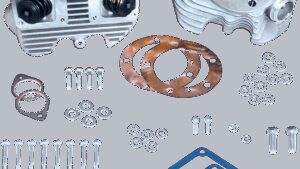 S&S CYCLE Cylinder Head Kit - Super Stock® - Single Plug - O-Ring Style - Big Twin