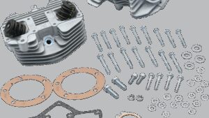 S&S CYCLE Cylinder Head Kit - Super Stock® - Single Plug - Band Style - Big Twin