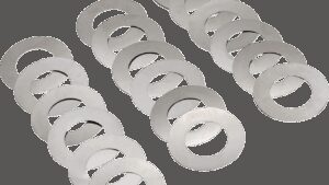 FEULING PARTS Rocker Shaft Shims - 0.003"/0.005"/0.010" - M8