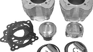 REVOLUTION PERFORMANCE, LLC Cylinder Kit - 98" - Big Bore - Natural Silver - Twin Cam