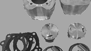 REVOLUTION PERFORMANCE, LLC Cylinder Kit - 98" - Big Bore - Natural Silver - Twin Cam