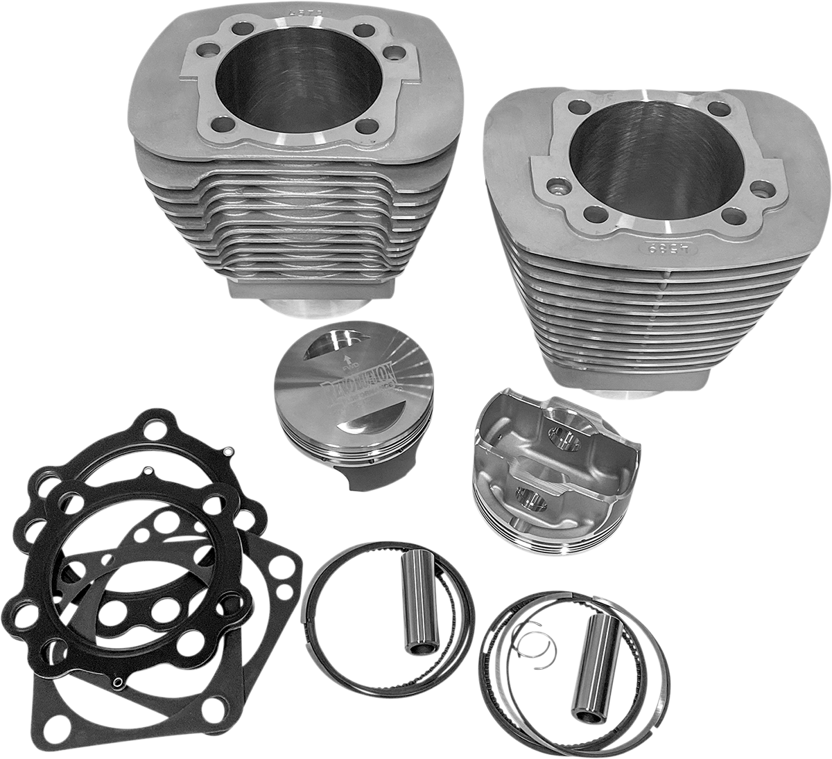 REVOLUTION PERFORMANCE, LLC Cylinder Kit - Monster Big Bore -109" - Natural - Evolution Big Twin '84-'99
