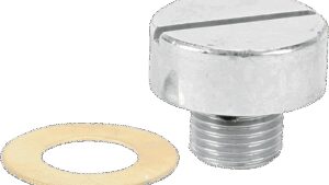 COLONY Relief Plug - Chrome - Big Twin