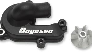 BOYESEN Impeller/Waterpump Cover - Black - Gas Gas/Husqvarna/KTM