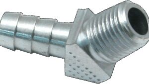 S&S CYCLE Elbow - 45° - 1/4"-18 NPTF x .375"