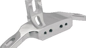 PRO-ONE PERF.MFG. Motor Mount - Chrome - EVO