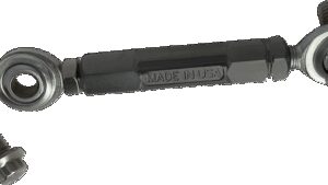 ALLOY ART Adjustable Stabilizer Link - Front - Black Anodized - Touring