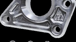 ALLOY ART Floor Board Delete Mount - Machined Raw - M8