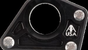 ALLOY ART Floor Board Delete Mount - Black Anodized - M8