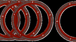 JAMES GASKET Derby Cover Paper Gasket with Silicone - 0.030" - Twin Cam