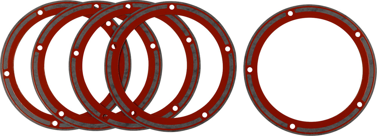 JAMES GASKET Derby Cover Paper Gasket with Silicone - 0.030" - Twin Cam