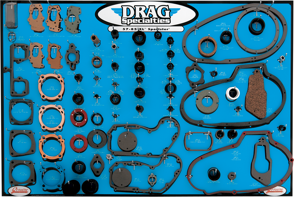 DRAG SPECIALTIES Gasket Display - XL