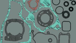 MOOSE OFFROAD Motor Gasket Kit with Oil Seal - Honda
