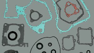 MOOSE OFFROAD Motor Gasket Kit with Oil Seal - Honda