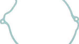 MOOSE OFFROAD Outer Clutch Cover Gasket - Kawasaki